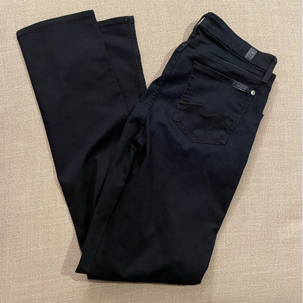 LAST DAY 7 for all mankind dark wash jean